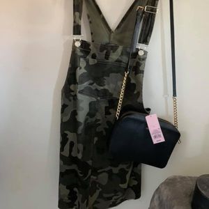 Overall, camo dress, super cute!